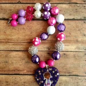 Chunky Beaded Girl's Necklace