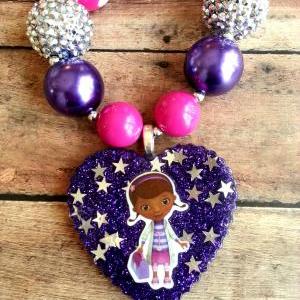 Chunky Beaded Girl's Necklace