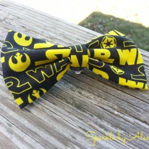 Super Hero Boy's Fabric Bow Tie